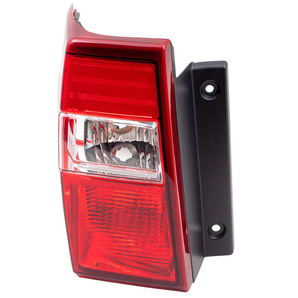 Brock Replacement Drivers Taillight Tail Lamp Lens & Housing Unit Compatible with 07-17 Expedition 7L1Z13405AA