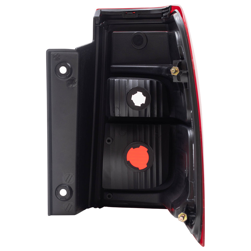 Brock Replacement Drivers Taillight Tail Lamp Lens & Housing Unit Compatible with 07-17 Expedition 7L1Z13405AA