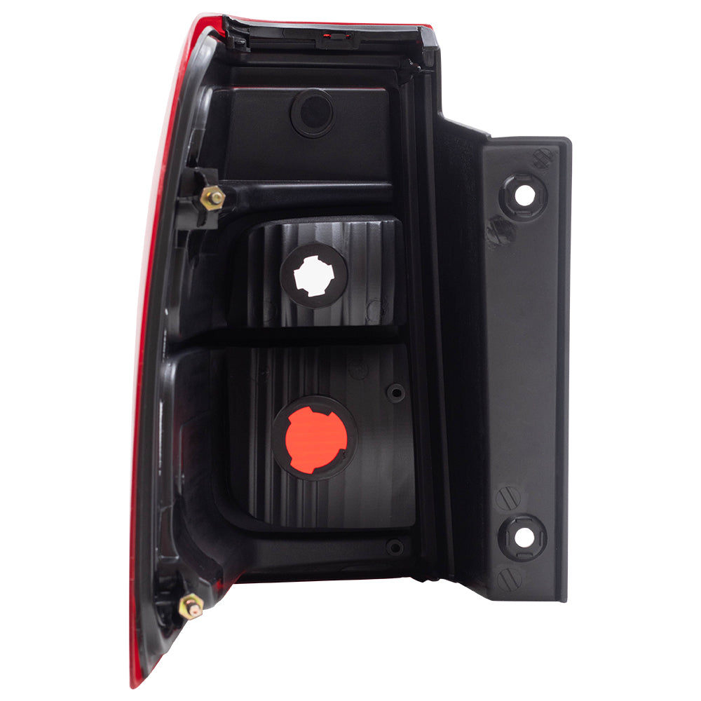 Brock Replacement Passengers Taillight Tail Lamp Lens & Housing Unit Compatible with 07-17 Expedition 7L1Z13404AA