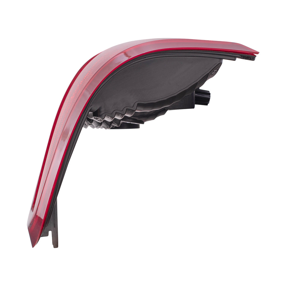 Brock Replacement Passengers Taillight Tail Lamp Lens Compatible with 2004-2009 F150 Flareside Pickup Truck 7L3Z13404BA