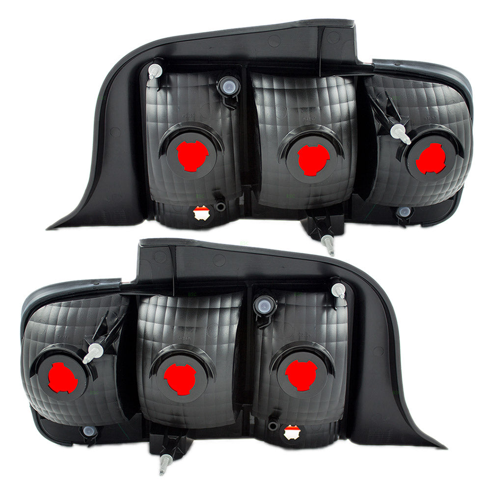 Driver and Passenger Taillights Tail Lamps Replacement for Ford 6R3Z13405A 6R3Z13404AB