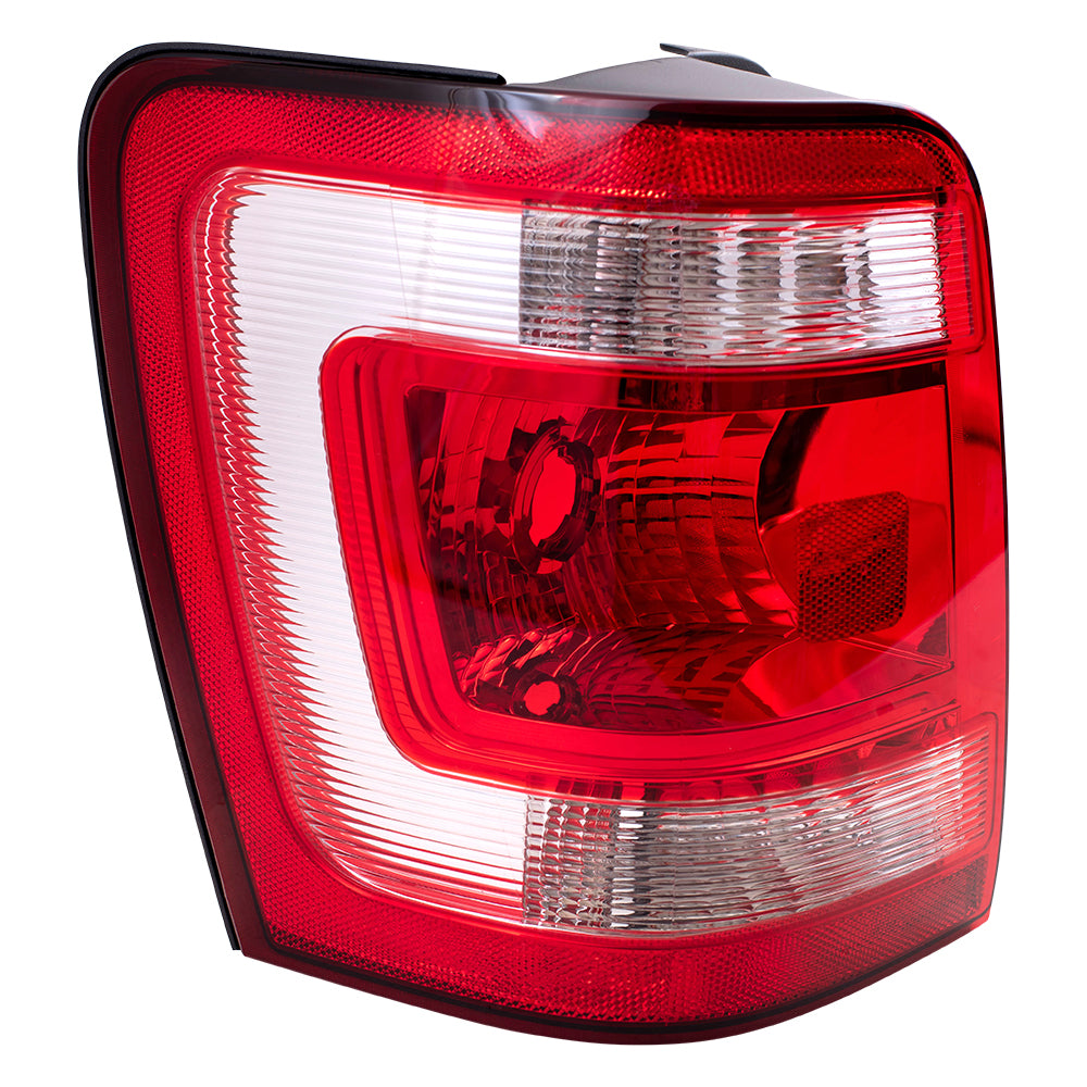 Brock Replacement Drivers Taillight Tail Lamp Compatible with 2008-2012 Escape & Hybrid 8L8Z13405A