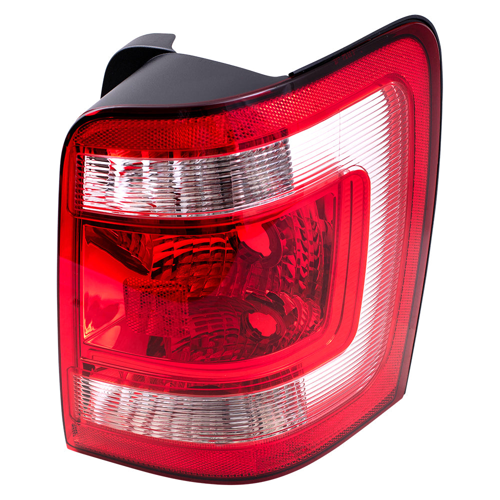 Brock Replacement Passengers Taillight Tail Lamp Compatible with 2008-2012 Escape & Hybrid 8L8Z13404A