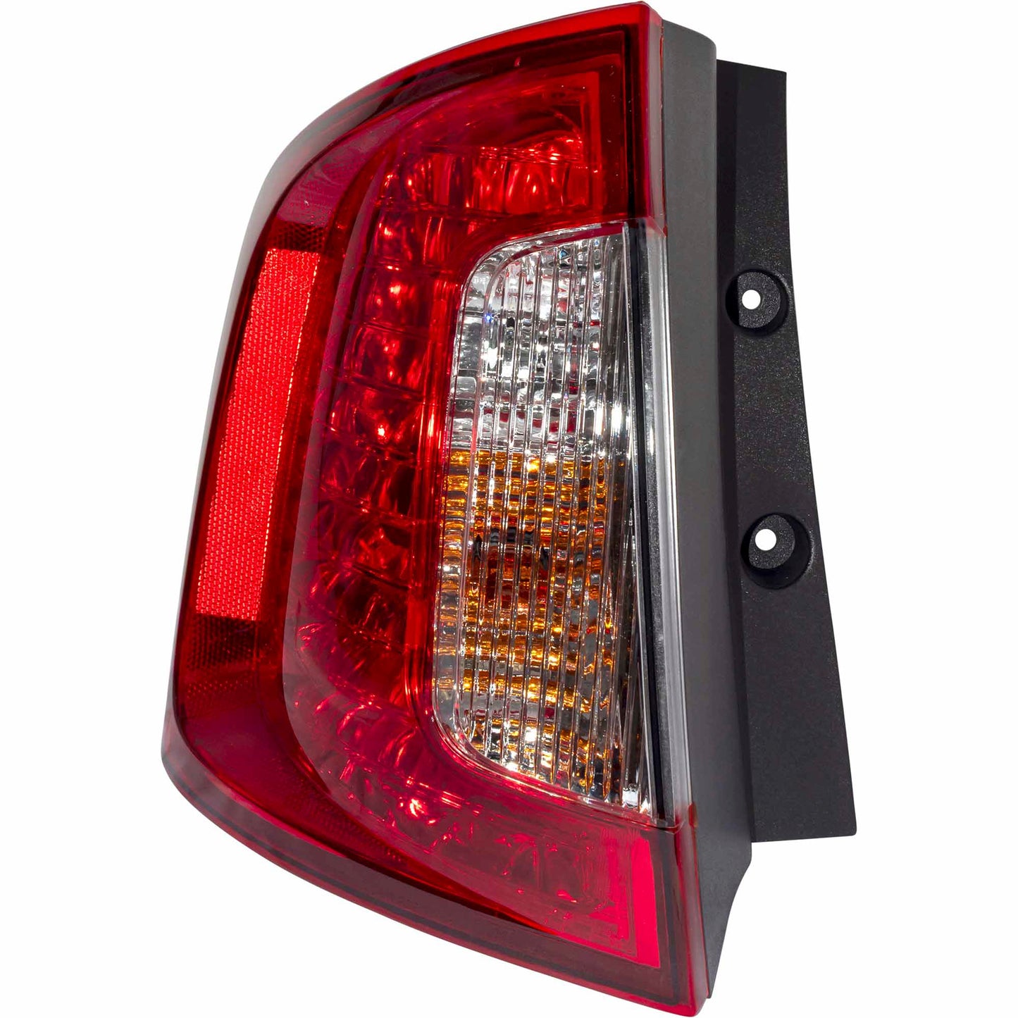 Brock Driver Side Left Tail Light Assembly With Red/Clear Lens Compatible with 2011-2014 Ford Edge SE/Limited/SEL 3222-2087L