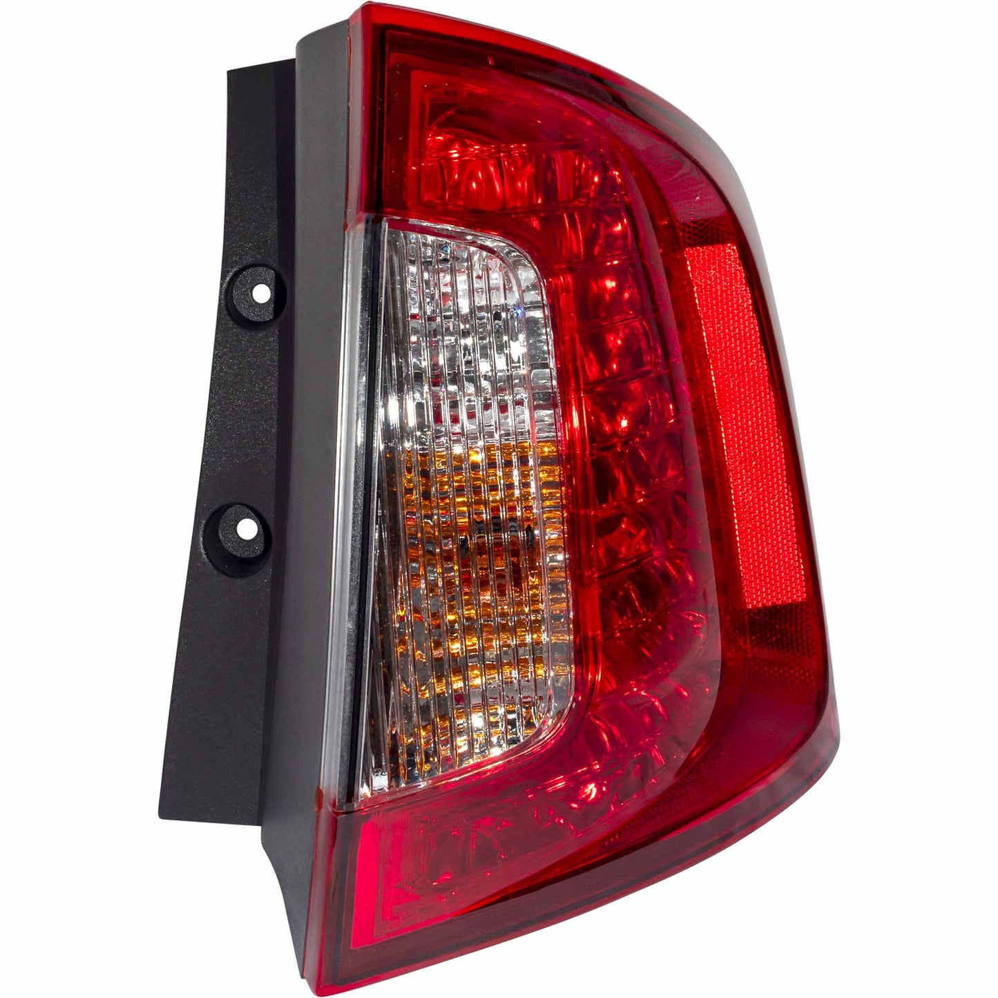 Brock Passenger Side Right Tail Light Assembly With Red/Clear Lens Compatible with 2011-2014 Ford Edge SE/Limited/SEL 3222-2087R