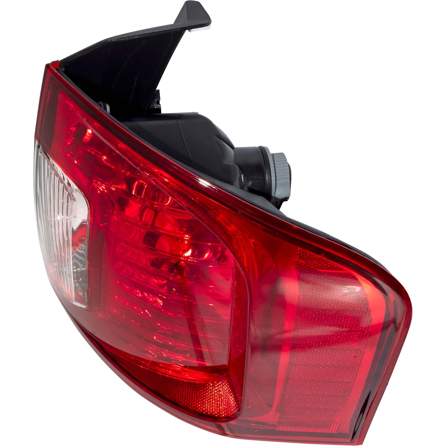 Brock Passenger Side Right Tail Light Assembly With Red/Clear Lens Compatible with 2011-2014 Ford Edge SE/Limited/SEL 3222-2087R
