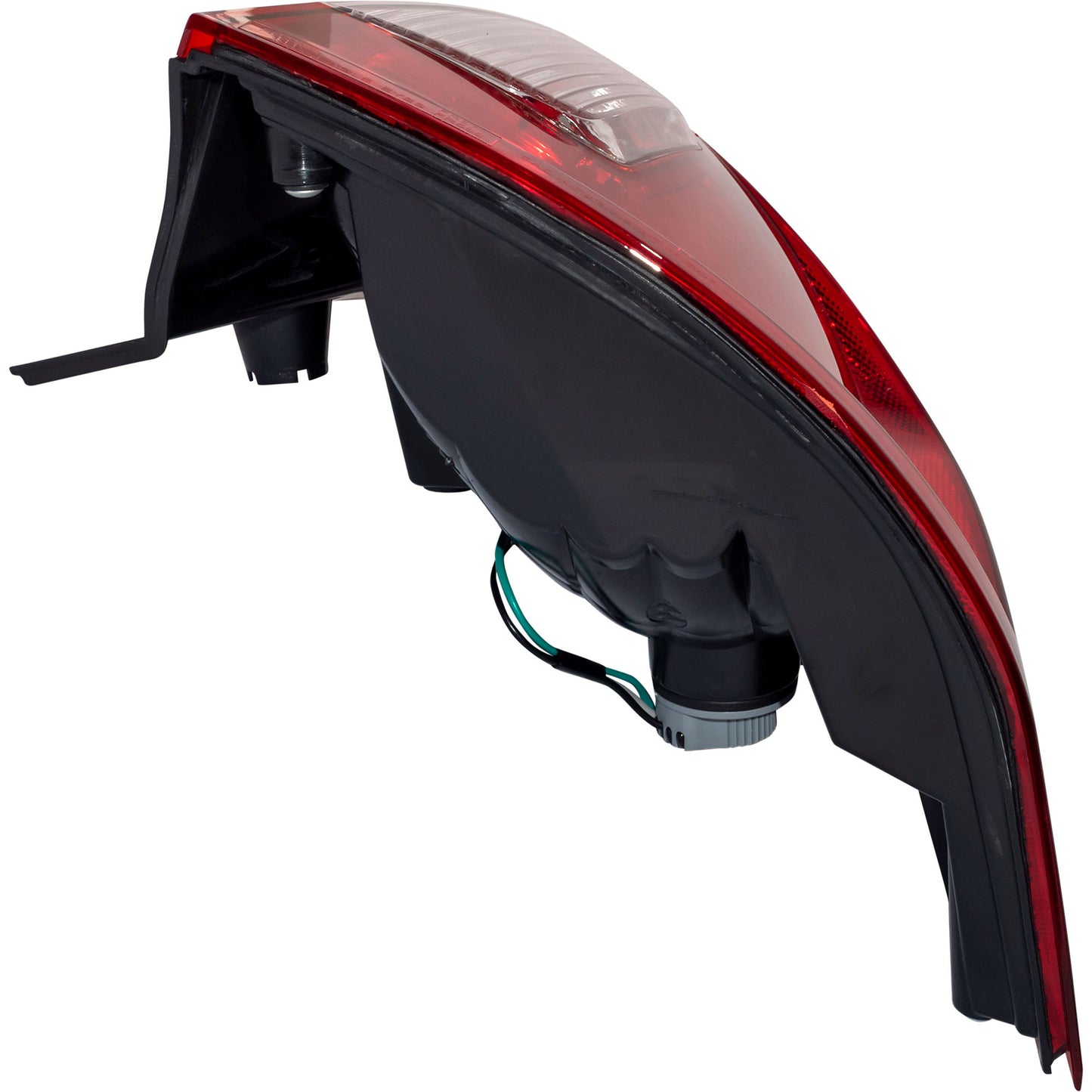 Brock Passenger Side Right Tail Light Assembly With Red/Clear Lens Compatible with 2011-2014 Ford Edge SE/Limited/SEL 3222-2087R