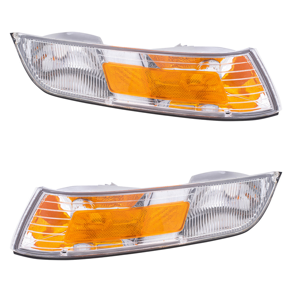 Park/Signal/Side Marker for 1995-1997 Grand Marquis w/ Cornering Lamp for F5MY15A201D Set FO2550122