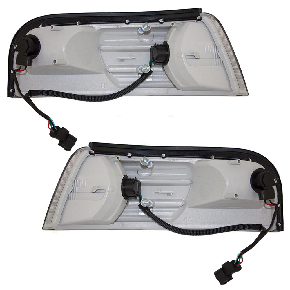 Park/Signal/Side Marker for 2006-2011 Grand Marquis for 6W3Z13201AA Set FO2526103