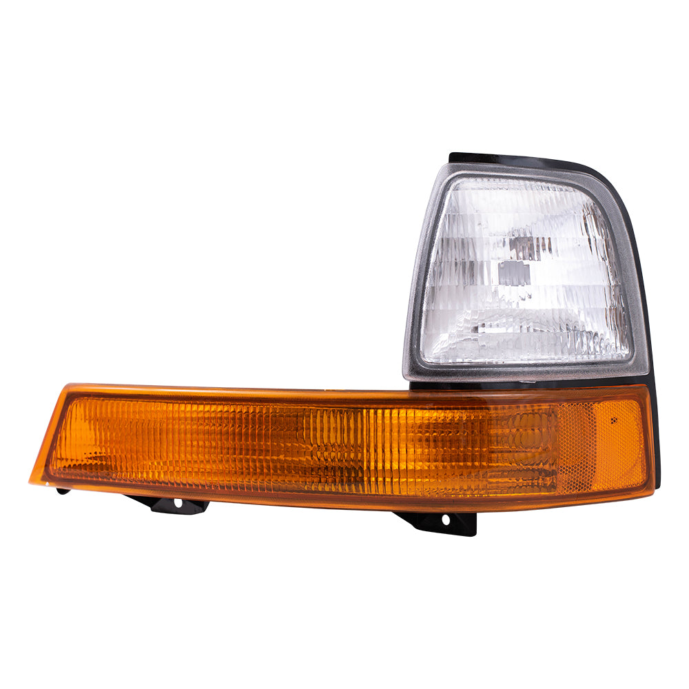 Park/Signal/Side Marker for 1998-2000 Ranger Amber/Clear for F87Z13201BA Left FO2520144