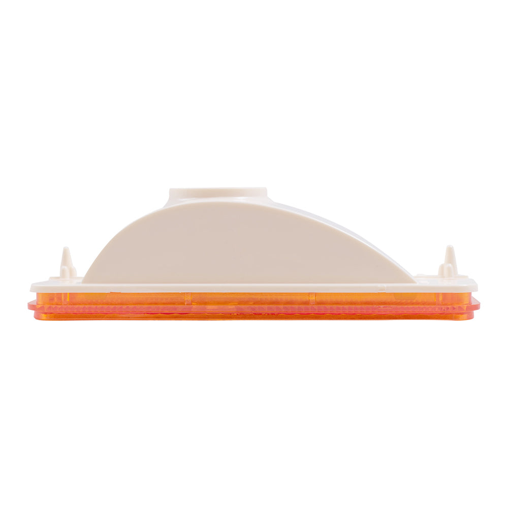 Park/Signal/Side Marker for 1975-1978 E-150 Econoline L=R Amber Lens for 1975-1978 E-250 Econoline for 1975-1977 F-100 for 1975-1977 F-150 D6TZ13200A FO2020137