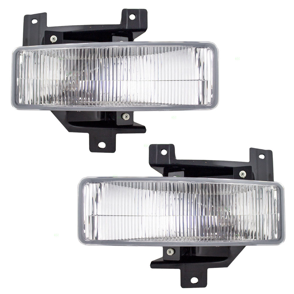 Fog Light for 1997-1998 Expedition Factory Installed for 1997-1998 F-150 1997-1998 F-250 1997-1998 F-350 F75Z15A255BB Set FO2592114