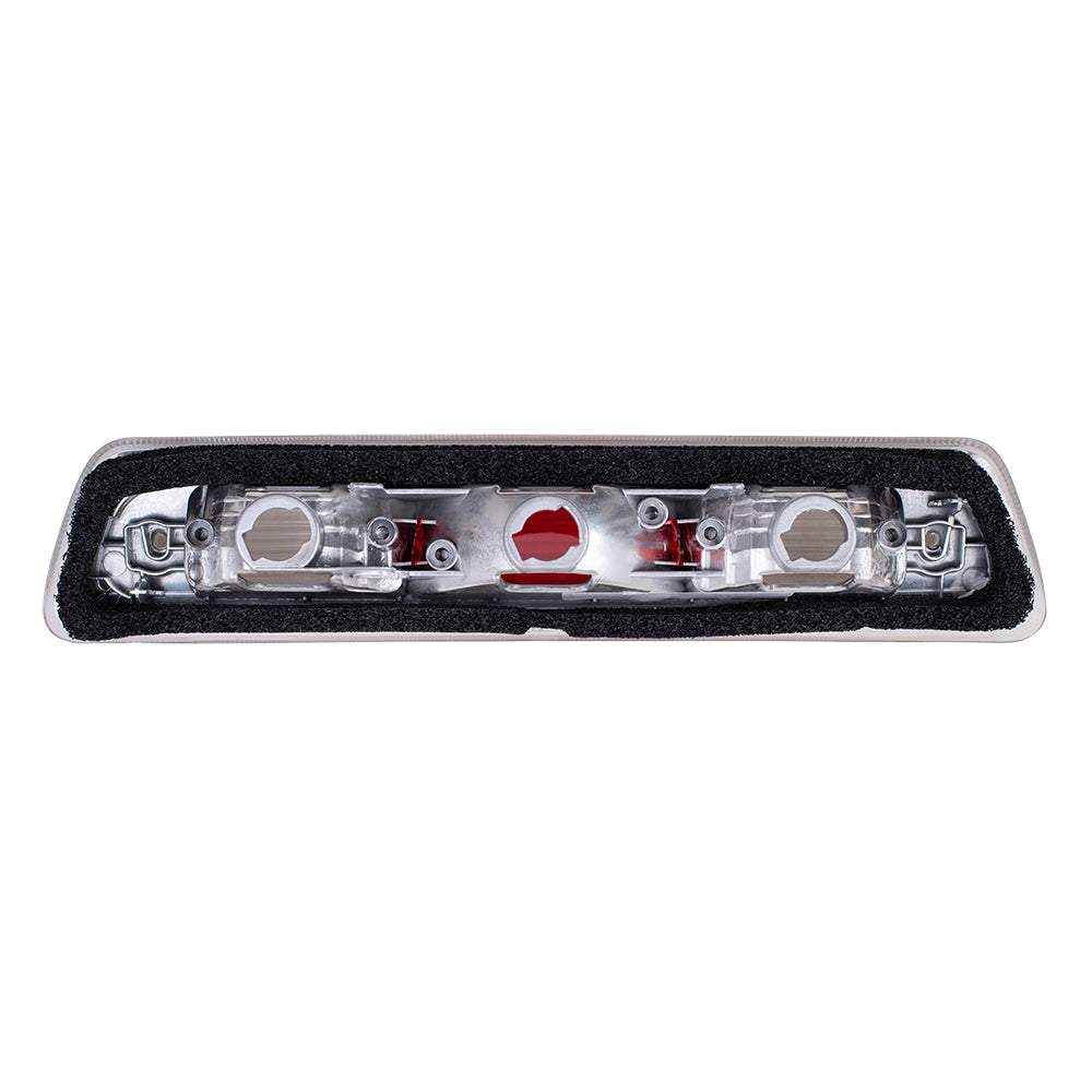 Brock Aftermarket Replacement Center High Mount Third Brake Light Unit Compatible With 2009-2014 Ford F-150 Without Hill Descent Control