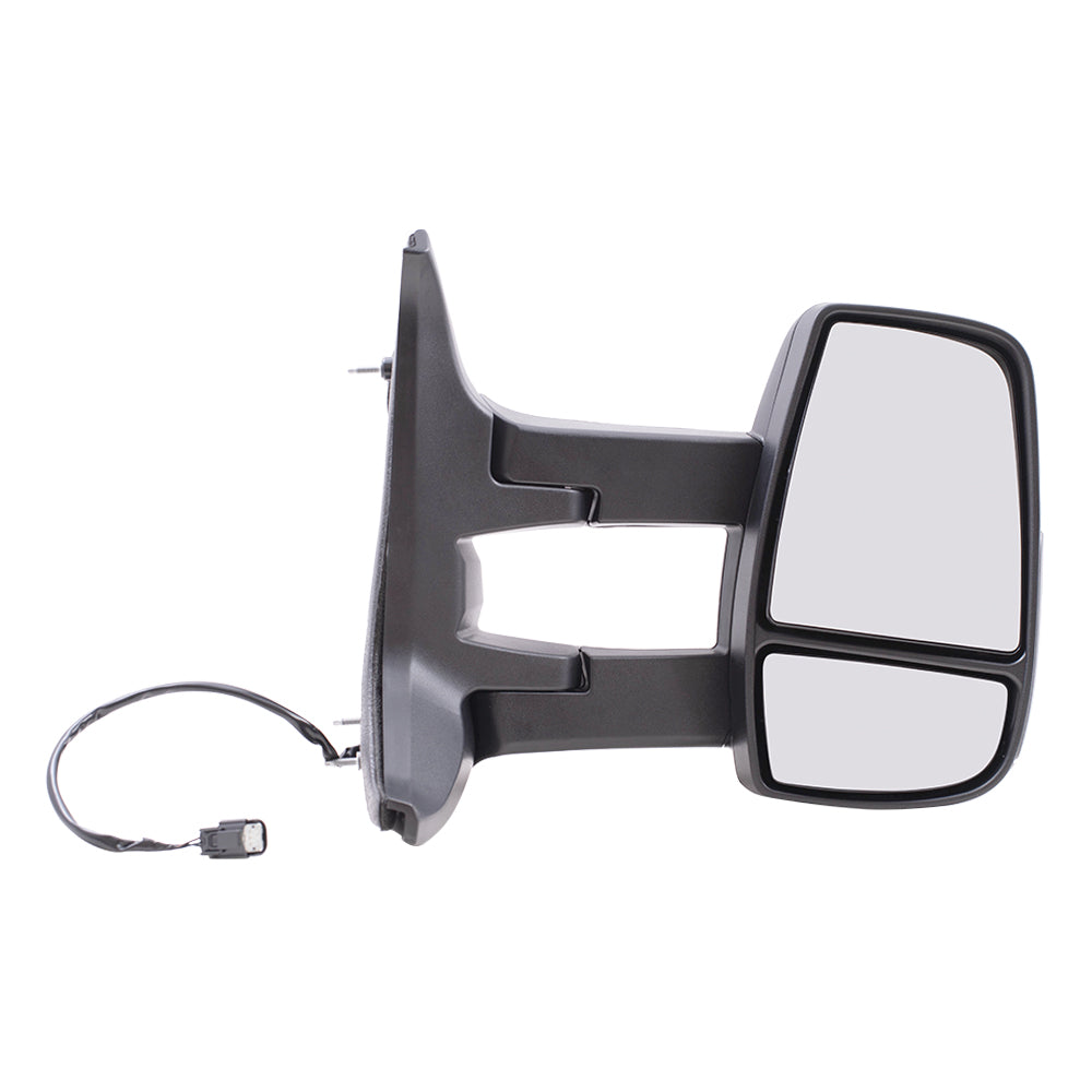 Power Mirror for 2015-2017 Transit-150 Medium & High Roof Dual Long Arms for 2015-2017 Transit-250 CK4Z17682HB Right FO1321629