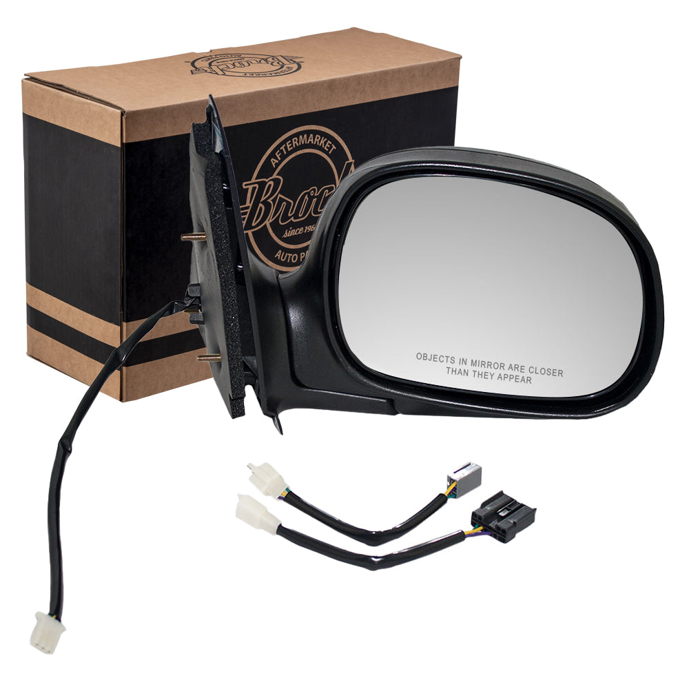 Power Mirror for 1997-2002 F-150 Exc Crew Cab for 1997-1999 F-250 F85Z17682FAA Right FO1321138