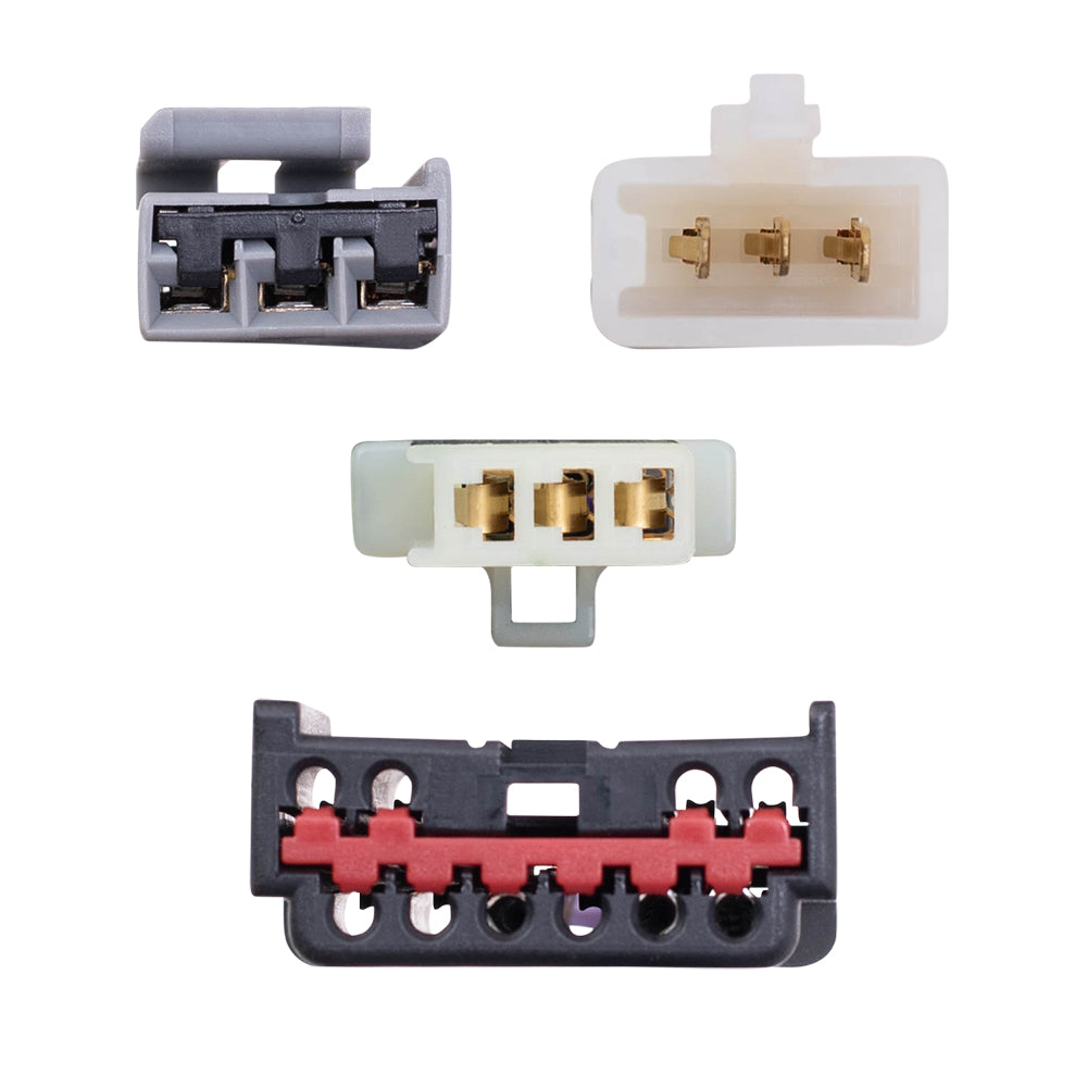 Power Mirror for 1997-2003 F-150 Standard Cab/Extended Cab Adapter for 1997-1999 F-250 for 2004 F-150 Heritage 1L3Z17683EAA Left FO1320134