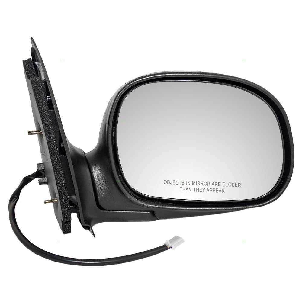Power Mirror for 1997-2003 F-150 Exc Crew Cab for 1997-1999 F-250 for 2004 F-150 Heritage F75Z17682JAA Right FO1321138