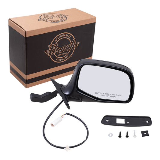 Power Mirror for 1992-1996 Bronco Paddle Type for 1992-1996 F-150 for 1992-1997 F-250 for 1992-1997 F-350 F7TZ17683BAB Right FO1320124