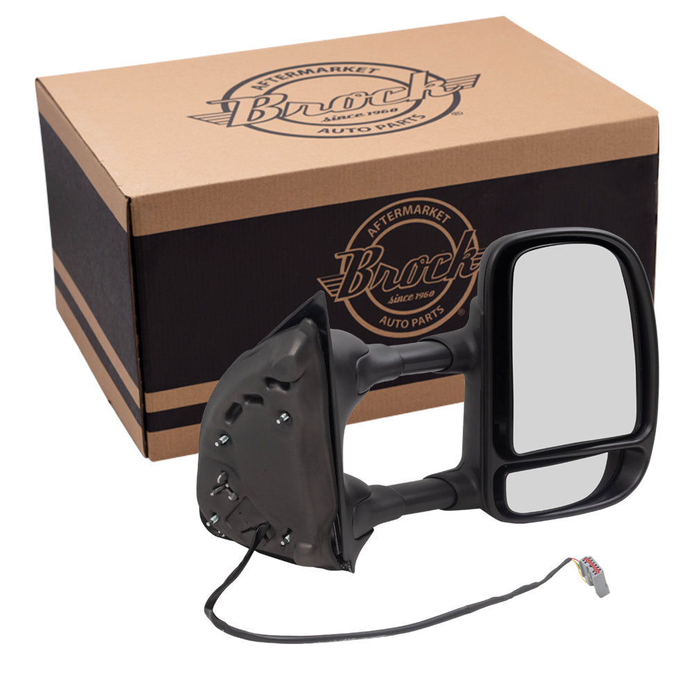 Power Mirror for 2000-2005 Excursion Extendable Includes Adapter for 1999-2007 F-250 Super Duty for 1999-2007 F-350 Super Duty 3C3Z17682DAA Right FO1321227
