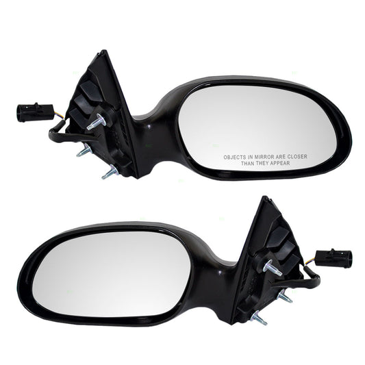 Power Mirror for 2000-2007 Taurus Paint To Match & Textured Black Covers for 2000-2005 Sable 6F1Z17683C Set FO1320194