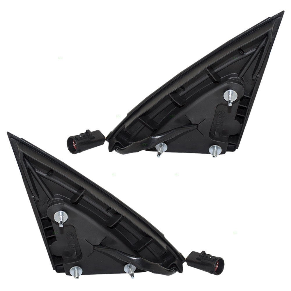 Power Mirror for 2000-2007 Taurus Paint To Match & Textured Black Covers for 2000-2005 Sable 6F1Z17683C Set FO1320194