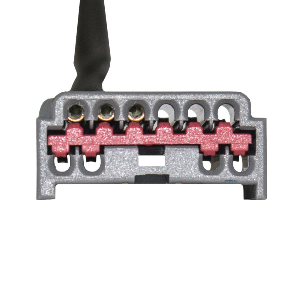 Power Mirror for 1999-2007 F-250 Super Duty Paddle Type 4 Mounting Studs for 1999-2007 F-350 Super Duty 1C3Z17683AAB Left FO1320213