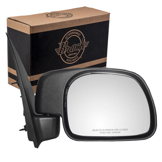 Power Mirror for 1999-2007 F-250 Super Duty Paddle Type 4 Mounting Studs for 1999-2007 F-350 Super Duty 1C3Z17682AAB Right FO1321213