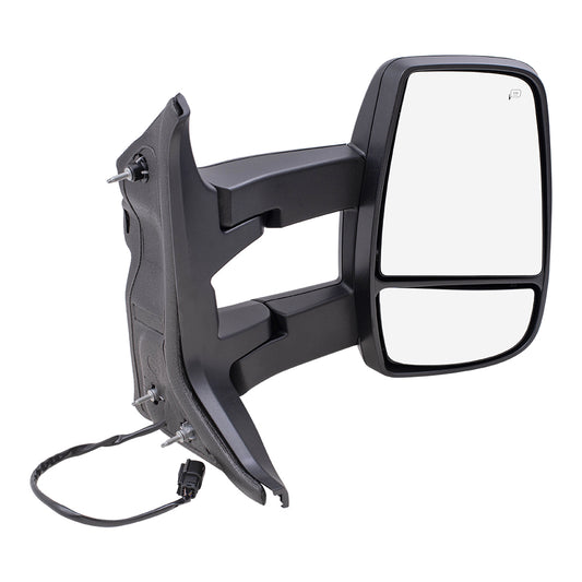 Power Mirror for 2015-2019 Transit-150 Medium & High Roof Dual Long Arms Turn Signal Indicator Heated for 2015-2019 Transit-250 CK4Z17682FB Right FO1321630