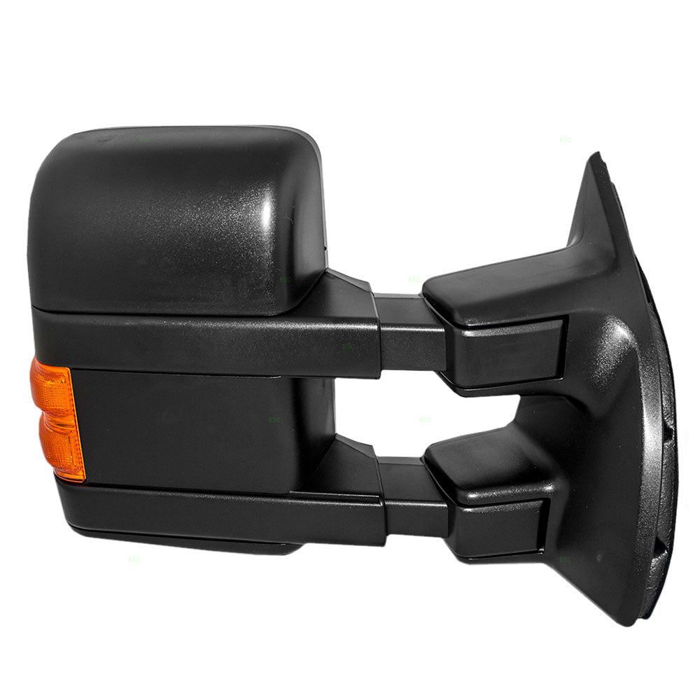 Passengers Power Tow Mirror Heated Signal Memory Clearance Lamp Telescopic Replacement for Ford Pickup Truck 7C3Z17682EB