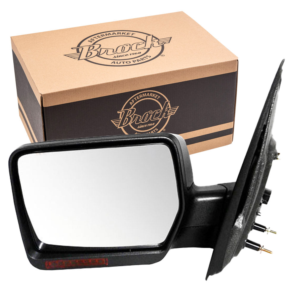 Power Mirror for 2007-2008 F-150 Turn Signal Indicator Heated Manual Fold 8L3Z17683RA Left FO1320333