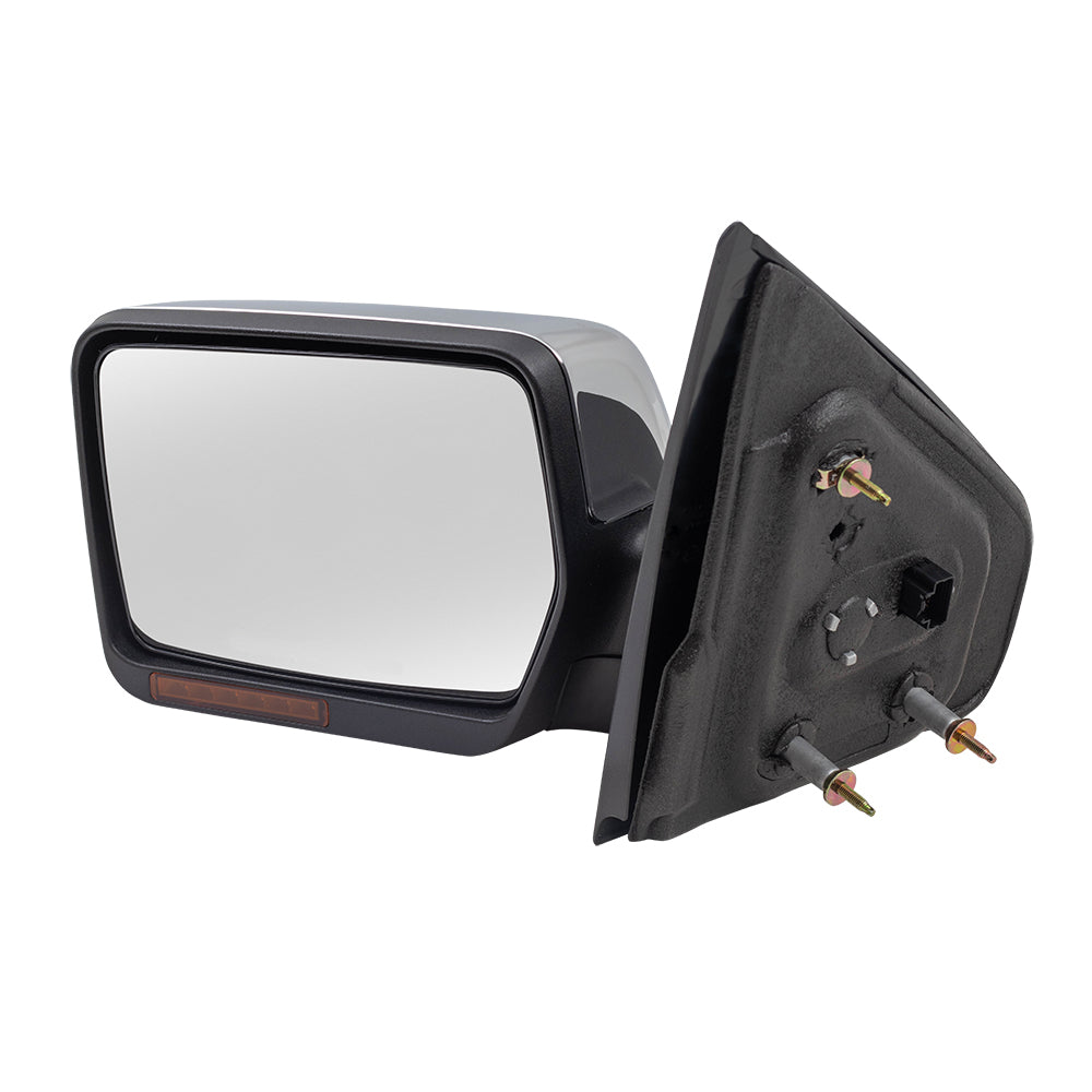 Power Mirror for 2007-2008 F-150 Turn Signal Indicator Memory Heated Manual Fold 8L3Z17683BA Left FO1320334