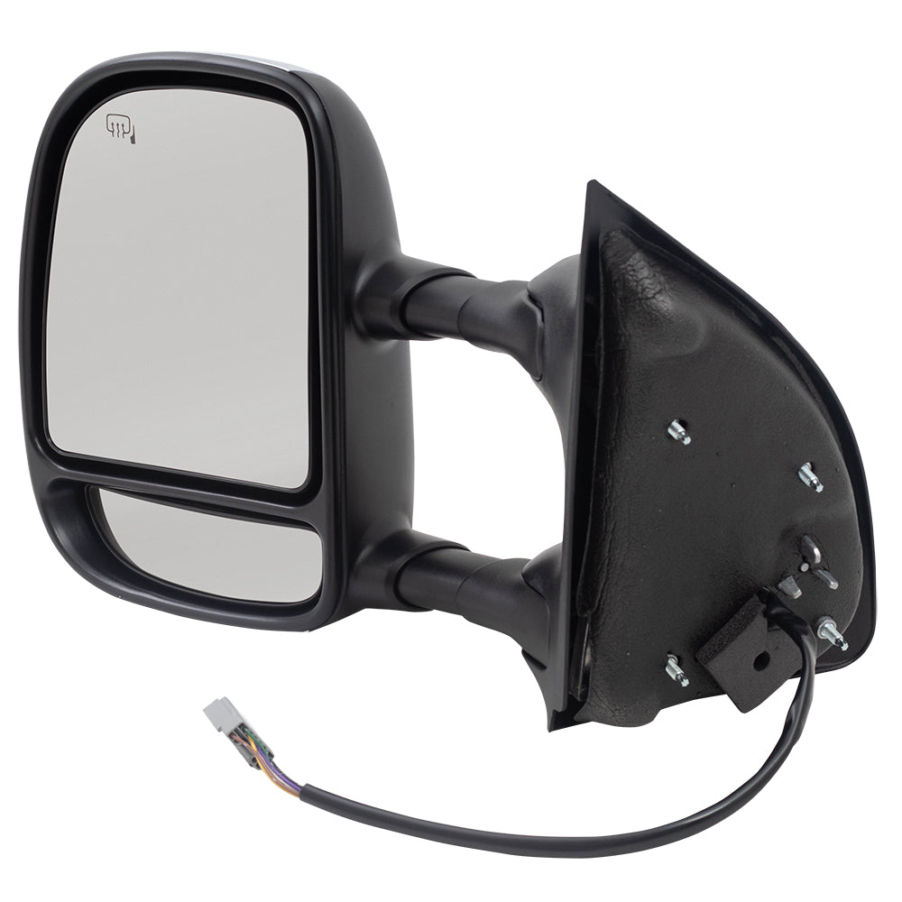Power Towing Mirror for 2000-2005 Excursion Extendable Turn Signal Indicator for 2002-2007 F-250 Super Duty for 2002-2007 F-350 Super Duty 1C3Z17683DAA Left FO1320269