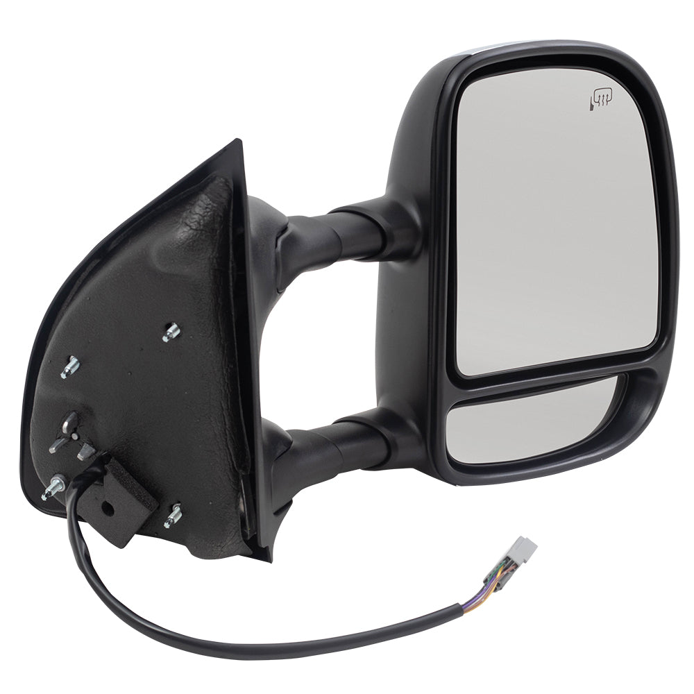 Power Towing Mirror for 2000-2005 Excursion Extendable Turn Signal Indicator for 2002-2007 F-250 Super Duty for 2002-2007 F-350 Super Duty 1C3Z17682DAA Right FO1321269