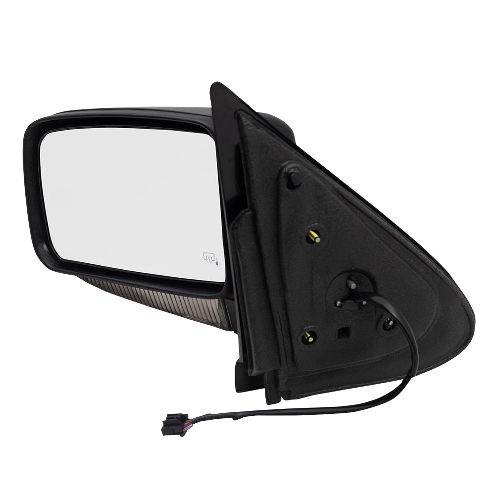 Power Mirror for 2005-2006 Expedition Turn Signal Indicator Puddle Lamp Memory Heated Power Fold for 2003-2006 Navigator 6L7Z17683AA Left FO1320570