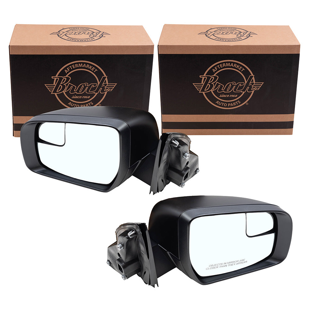 Manual Mirror for 2019-2023 Ranger Spotter Glass KB3Z17683A Set