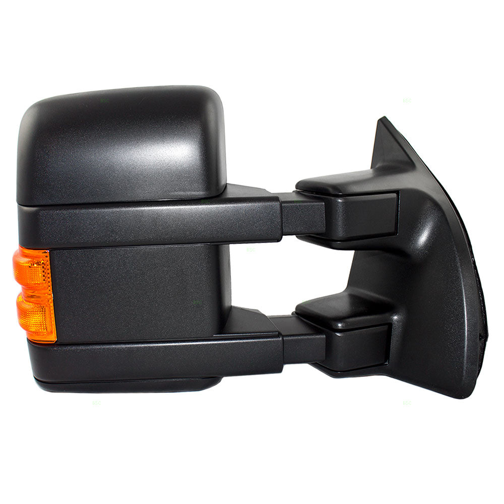 Brock Replacement Passengers Power Side Tow Mirror Heated Signal Ambient Air Temperature Sensor Compatible with 11-16 Pickup Truck BC3Z17682BA