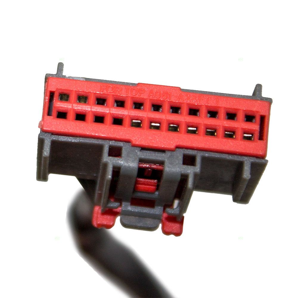 Brock Replacement Passengers Power Side Tow Mirror Heated Signal Ambient Air Temperature Sensor Compatible with 11-16 Pickup Truck BC3Z17682BA