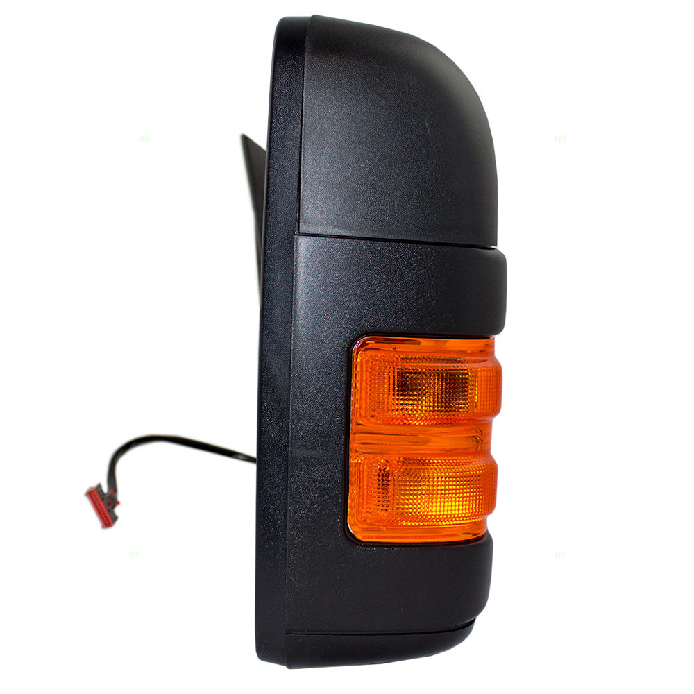 Brock Replacement Passengers Power Side Tow Mirror Heated Signal Ambient Air Temperature Sensor Compatible with 11-16 Pickup Truck BC3Z17682BA