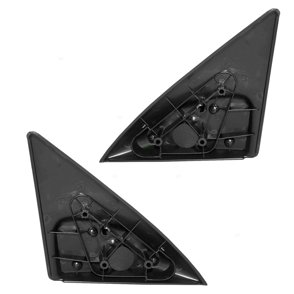 Driver and Passenger Manual Side View Mirrors Replacement for 1998-2003 Escort ZX2 Coupe F8CZ17682BA F8CZ17682AA
