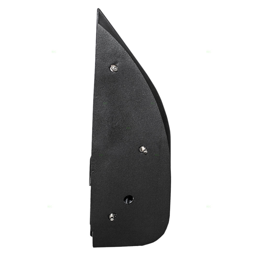 Manual Mirror for 1992-2002 E-150 Econoline Flat Glass Swing Lock Paddle Type for 2003-2007 E-150 for 1992-2002 E-250 Econoline for 2003-2007 E-250 for 2003-2005 E-350 Club Wagon F4UZ17683A Left