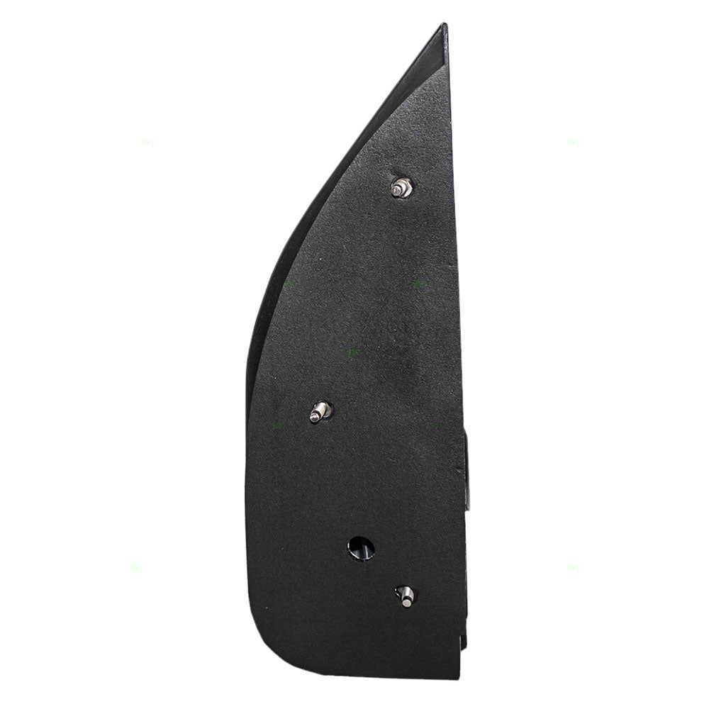 Manual Mirror for 1992-2002 E-150 Econoline Convex Glass Swing Lock Paddle Type for 2003-2007 E-150 for 1992-2002 E-250 Econoline for 2003-2007 E-250 for 2003-2005 E-350 Club Wagon F4UZ17682A Right