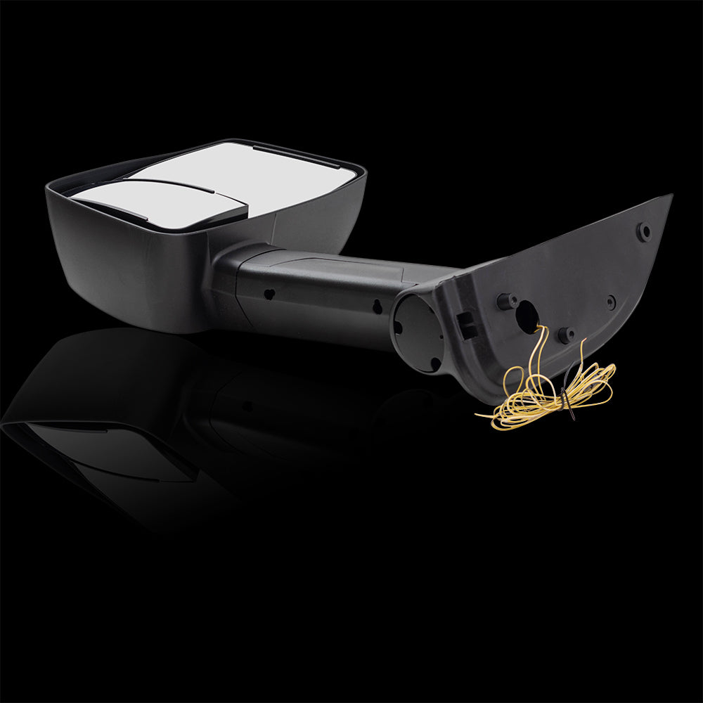 Manual Mirror for 1992-2008 E-150 Econoline Performance Upgrade for 2002-2014 E-150 for 1992-2002 E-250 Econoline for 2003-2014 E-250 for 2002-2005 E-350 Club Wagon for 1999-2014 E-350 Super Duty Set