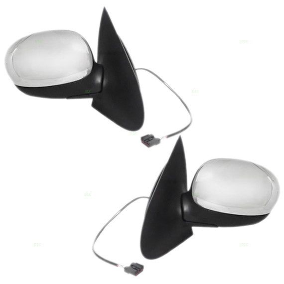 Power Mirror for 2001-2003 F-150 Supercrew Cab From 01/23/01 Turn Signal Indicator YL3Z17683BAA Set