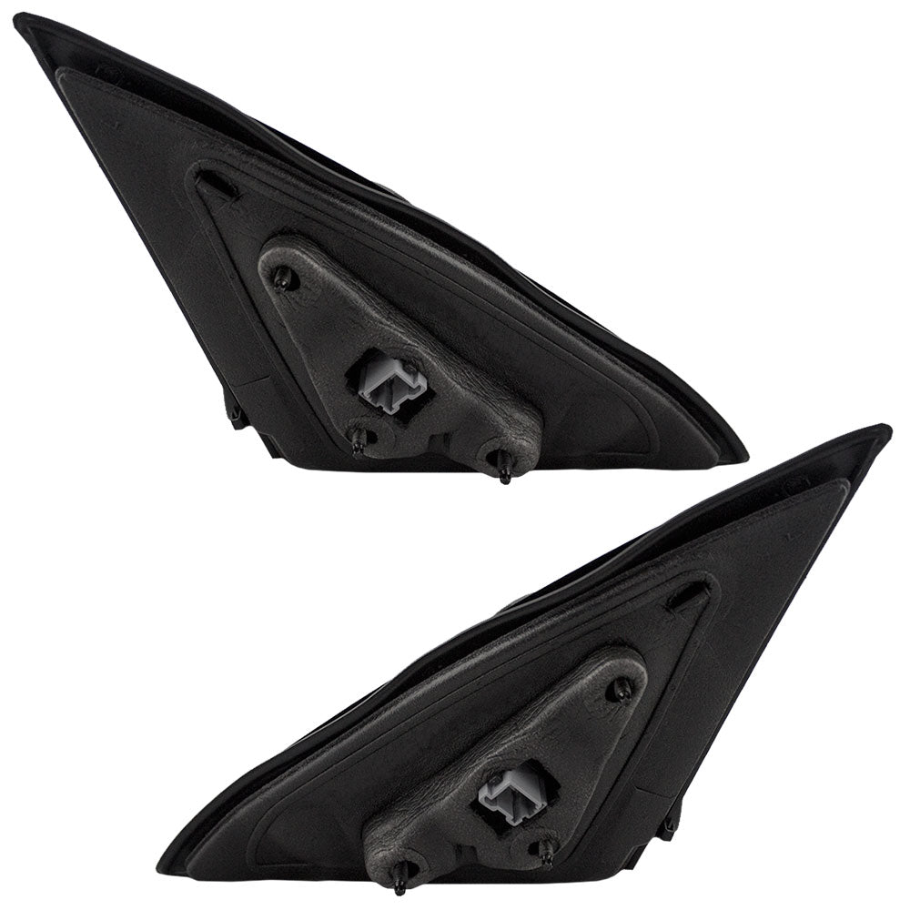Power Mirror for 2006-2010 Fusion Paint To Match & Textured Black Covers for 2006-2010 Milan 6E5Z17683A Set FO1320265