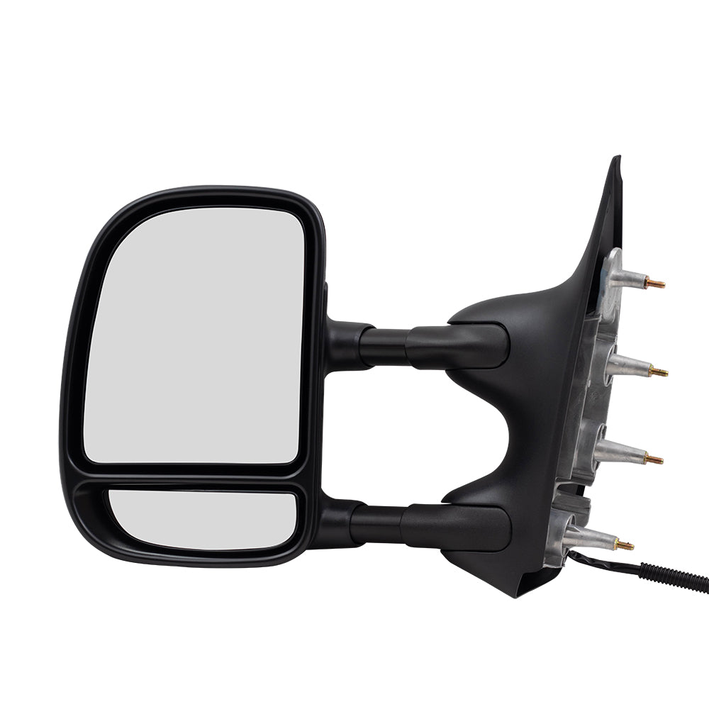 Power Towing Mirror for 2009-2014 E-150 Extendable for 2009-2014 E-250 for 2009-2021 E-350 Super Duty for 2015-2021 E-450 Super Duty 9C2Z17683CA Left FO1320329