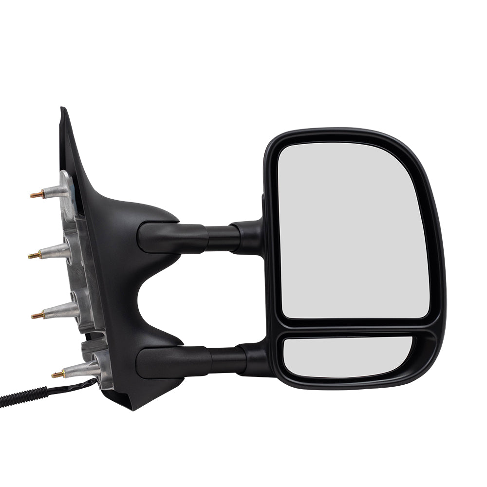 Power Towing Mirror for 2009-2014 E-150 Extendable for 2009-2014 E-250 for 2009-2021 E-350 Super Duty for 2015-2021 E-450 Super Duty 9C2Z17682CA Right FO1321329