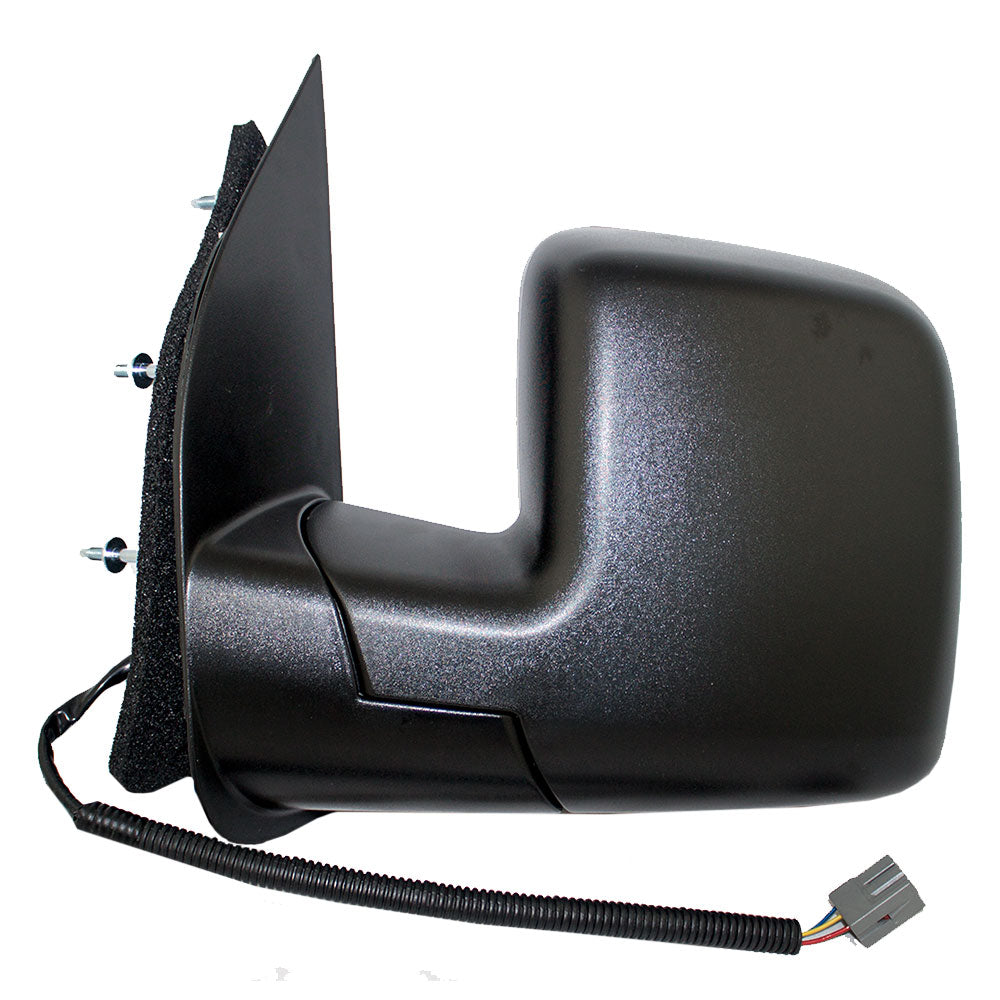 Power Mirror for 2002 E-150 Econoline Single Glass Sail Type for 2003-2008 E-150 for 2002 E-250 Econoline for 2003-2008 E-250 for 2003-2005 E-350 Club Wagon for 2002-2008 E-350 Super Duty 7C2Z17683AA