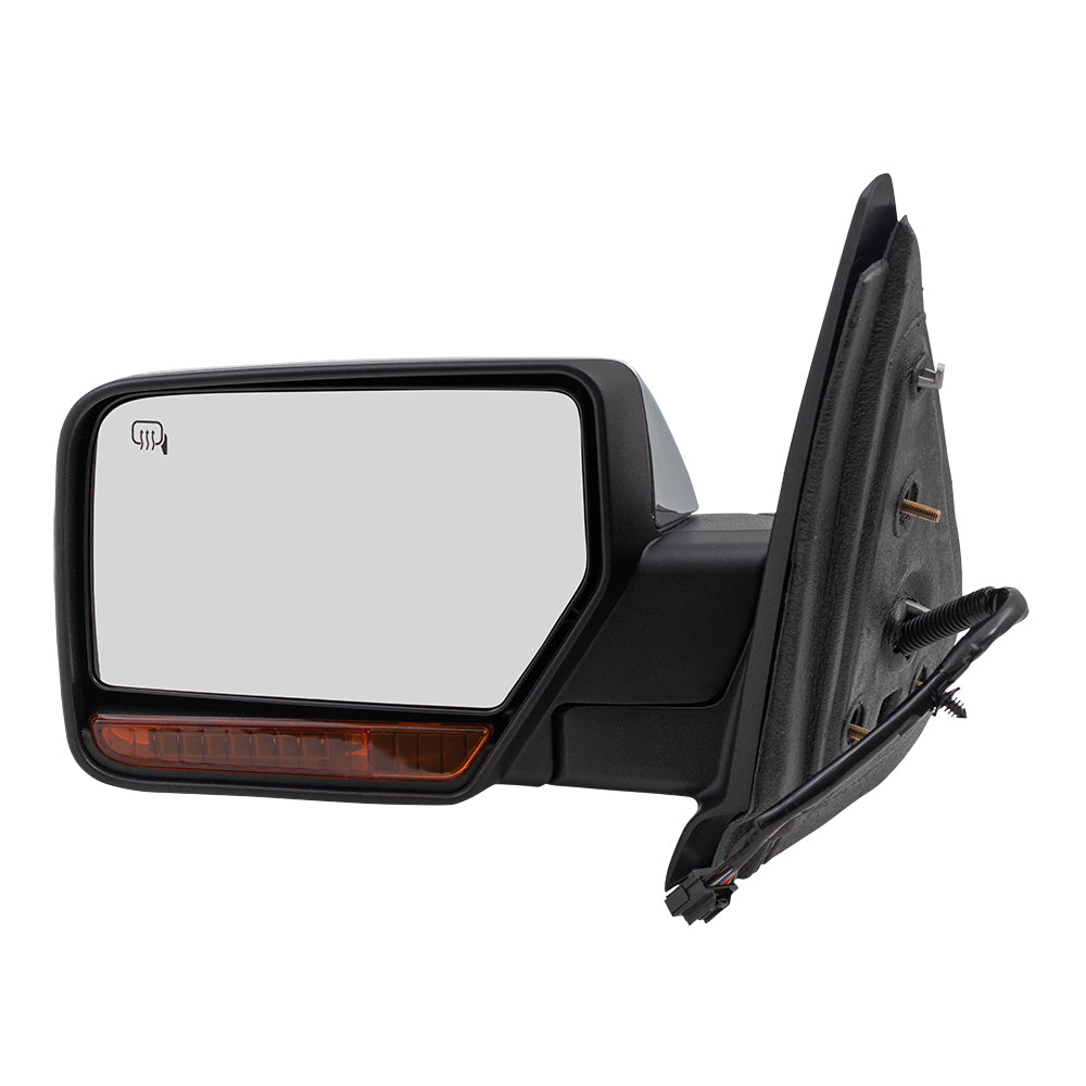 Power Mirror for 2007-2008 Expedition Turn Signal Indicator Puddle Lamp Memory Heated Power Fold for 2007-2008 Navigator 8L7Z17683AA Left FO1320391