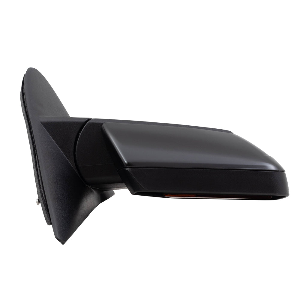 BROCK Pair Side Power Mirrors Replacement for 2009-2010 Ford Expedition Driver and Passenger Power Folding Set Heated Signal Memory Puddle Lamp 9L1Z17683AB 9L1Z17682AA