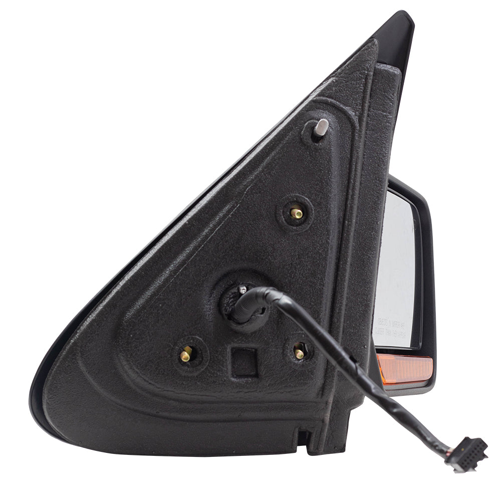 Power Folding Mirror Chrome Replacement for 2009-2010 Expedition Navigator Passengers Side Heated Signal Memory Puddle Lamp 9L7Z17682AA
